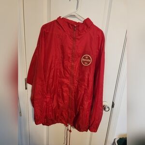 Beretta Men's Vibrant Red Raincoat